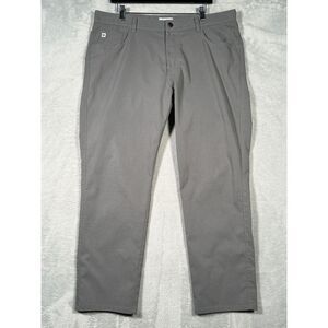 Peter Millar Pants Men 38x32 (Actual 38x29) Gray EB66 Performance Five Pocket